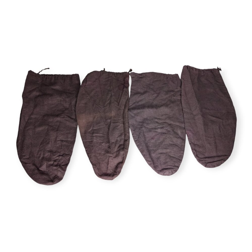 Dusty Purple Felt 4 Shoe Bags